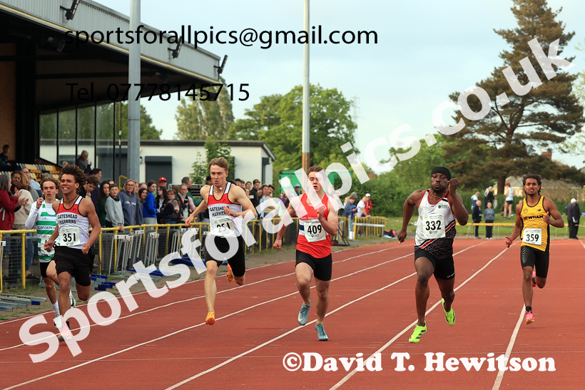 200 metres, 2026 NEGP 2, Monkton Stadium, Wednesday, May 27th. Photo: David T. Hewitson/Sports for All Pics